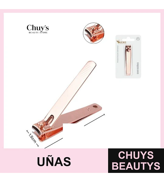 Corta Uñas Color Cobre
