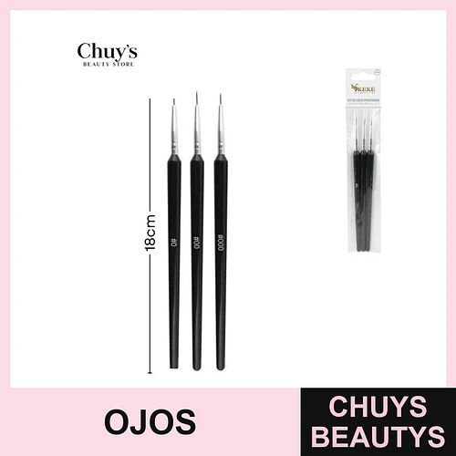 Pinceles delineadores de precisión - Chuys Beautys | Chuys Beautys