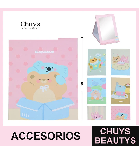 Espejo con Diseños Animales
