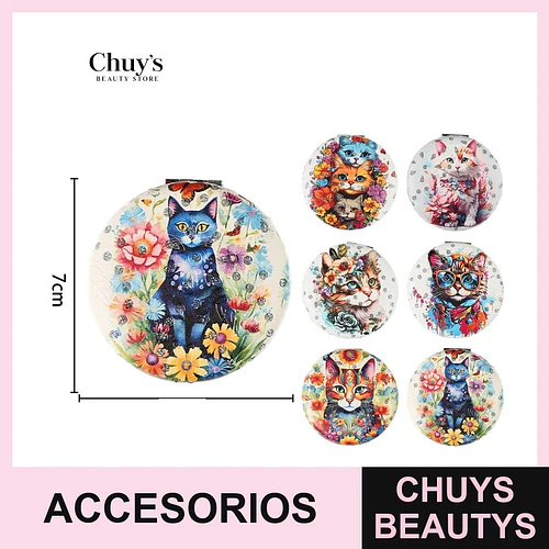 Espejos para cartera estampados - Chuys Beautys | Chuys Beautys