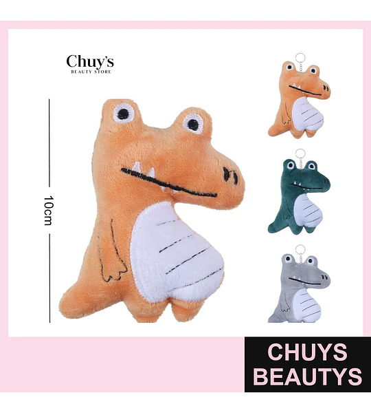 Llavero Peluche Cocodrilo