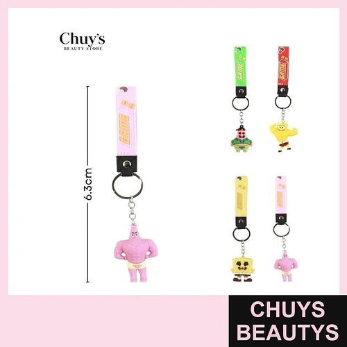 Llaveros Goma 6.3cm - Chuys Beautys | Chuys Beautys