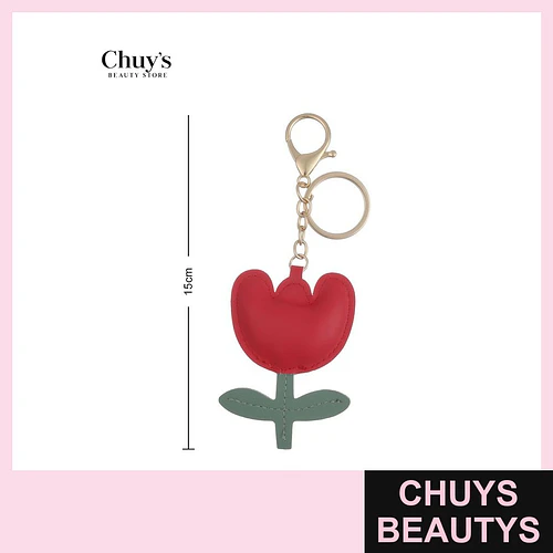 Llavero Flor Tulipán - Chuys Beautys | Chuys Beautys
