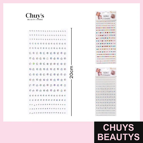 Stikers para rostro - Chuys Beautys | Chuys Beautys