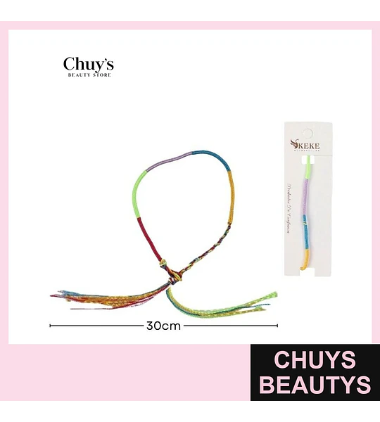 Pulseras Tejidas Multicolores