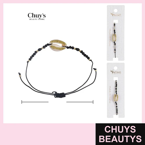 Pulsera Artesanal con Concha 18cm - Chuys Beautys | Chuys Beautys