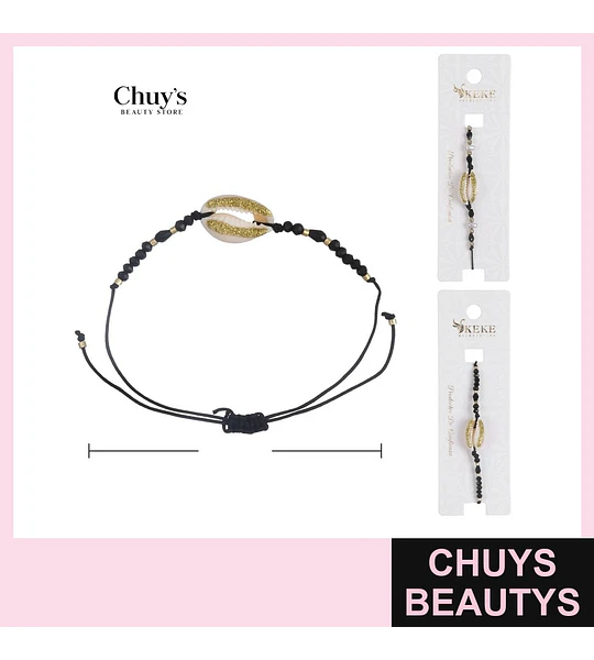 Pulsera Artesanal con Concha 18cm