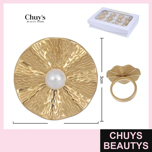 Caja de Anillos Acero Inoxidables - Chuys Beautys | Chuys Beautys