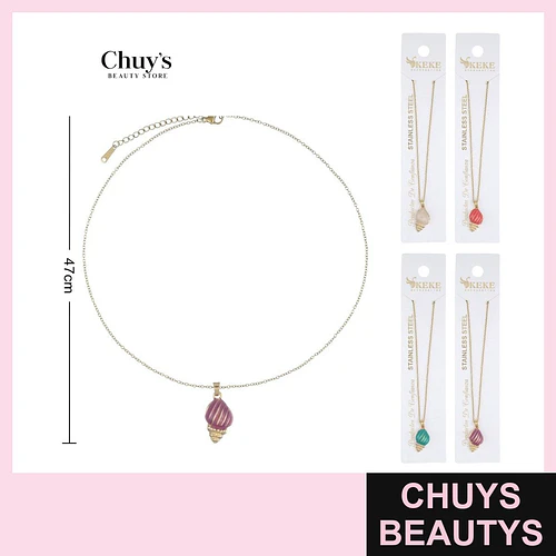 Collar Nina Acero Inoxidable 42+5cm - Chuys Beautys | Chuys Beautys