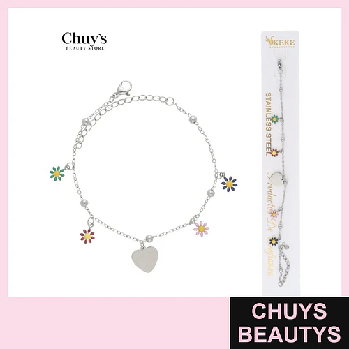 Pulseras de acero inoxidable 18*5cm - Chuys Beautys | Chuys Beautys