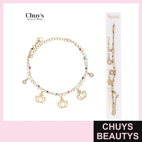 Pulseras de acero inoxidable 18*5cm - Chuys Beautys | Chuys Beautys