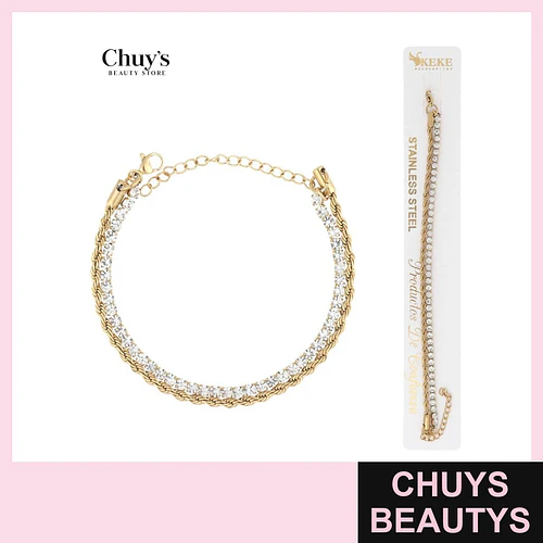Pulsera Acero Inoxidable 18*5cm - Chuys Beautys | Chuys Beautys