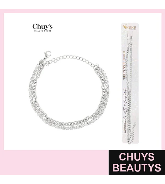 Pulsera Acero Inoxidable 18*5cm