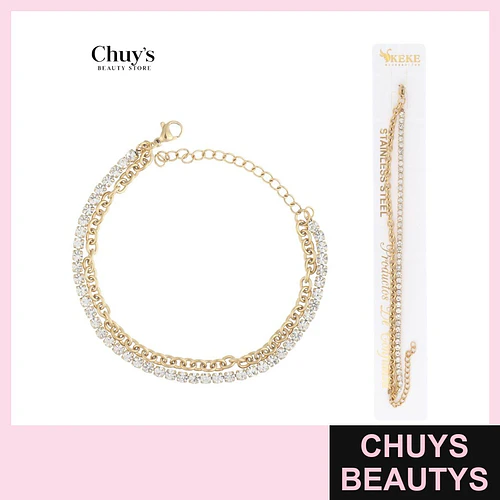 Pulsera Acero Inoxidable 18*5cm - Chuys Beautys | Chuys Beautys