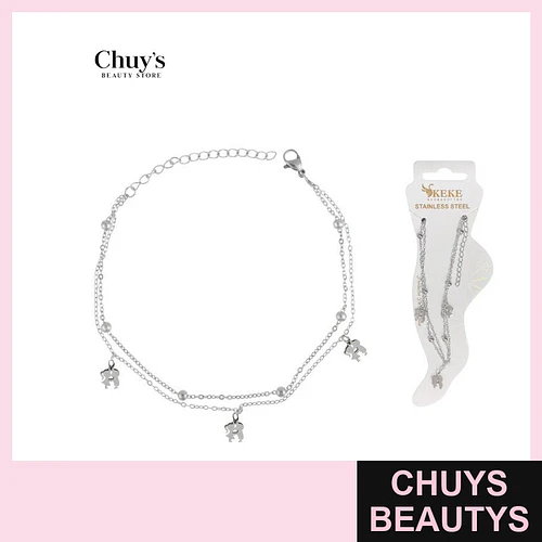 Tobillera Acero Inoxidable 21*5cm - Chuys Beautys | Chuys Beautys