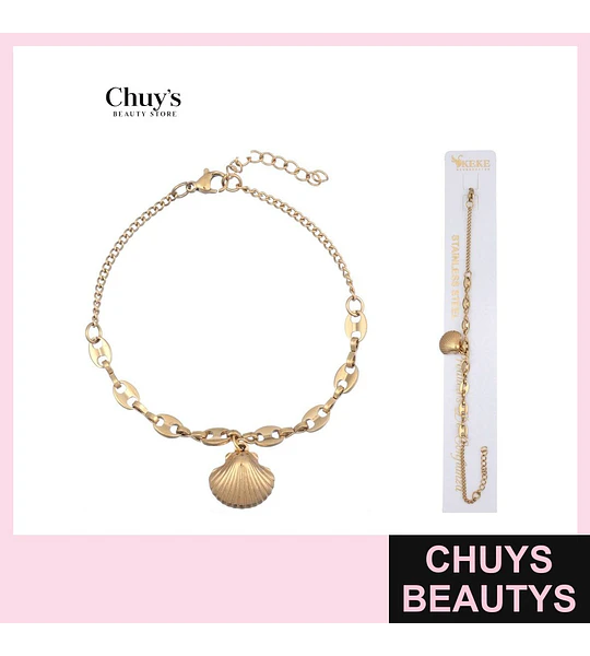 Pulsera Acero Inoxidable 18+5cm
