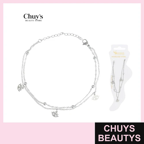Tobillera Acero Inoxidable 21*5cm - Chuys Beautys | Chuys Beautys