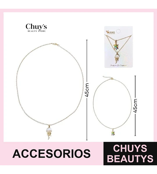 Set de Accesorios Dorados