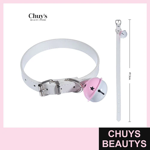 Choker con Campana Rosa - Chuys Beautys | Chuys Beautys