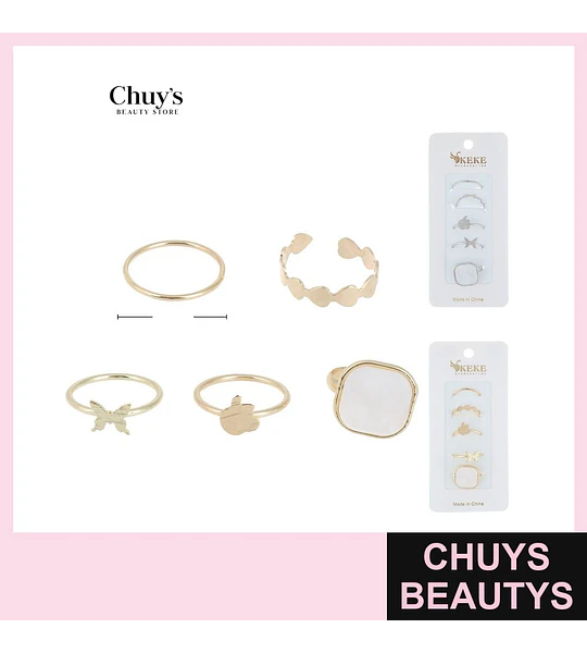 Set de Anillos Surtidos
