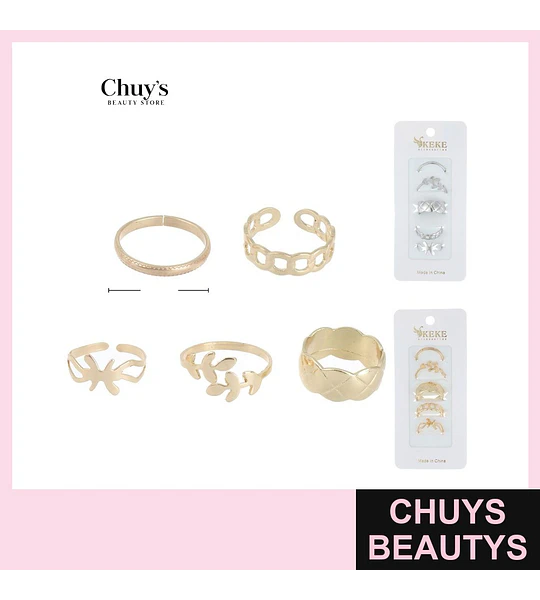Set de Anillos Surtidos