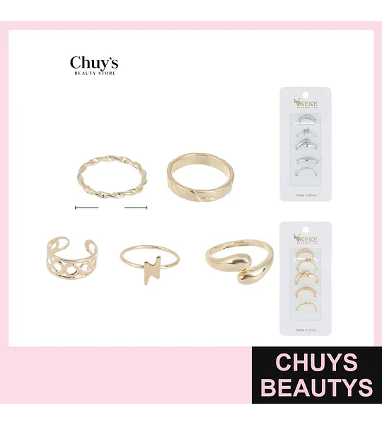 Set de Anillos Surtidos