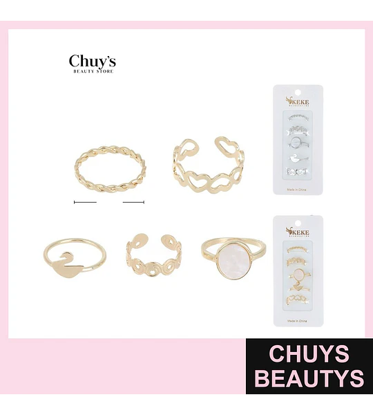 Set de Anillos Surtidos