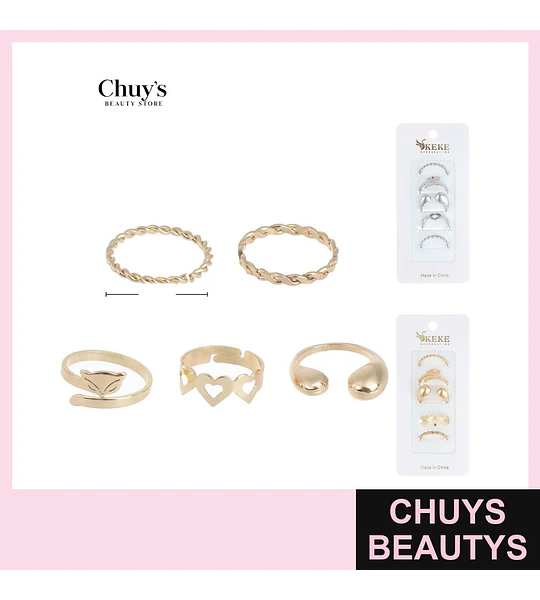 Set de Anillos Surtidos
