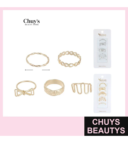 Set de Anillos Surtidos