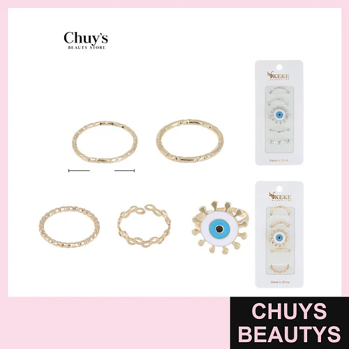 Set de Anillos Surtidos - Chuys Beautys | Chuys Beautys