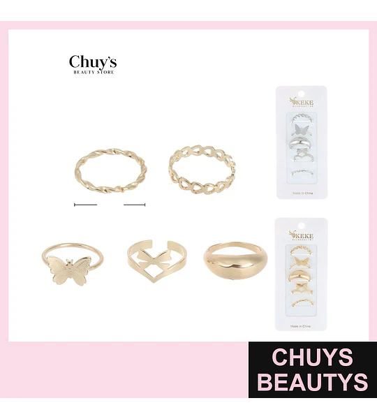 Set de Anillos Surtidos