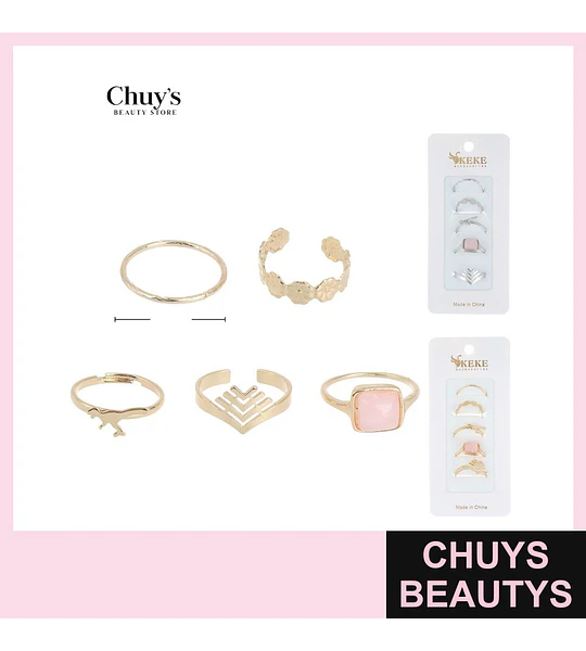 Set de Anillos Surtidos
