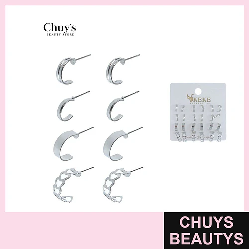Pendientes 12 Pcs - Chuys Beautys | Chuys Beautys