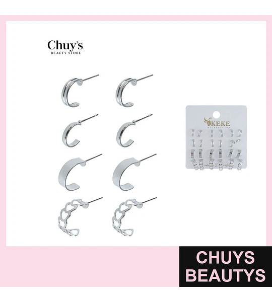 Pendientes 12 Pcs