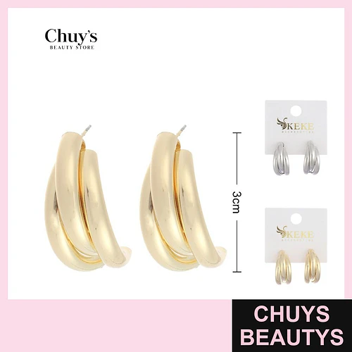 Pendientes CCB 3CM - Chuys Beautys | Chuys Beautys