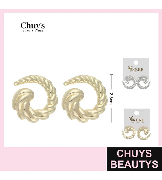 Pendientes CCB 30*30MM