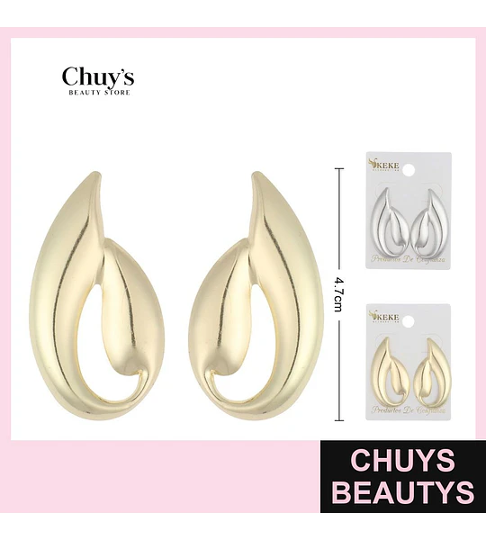 Pendientes CCB 25*47MM