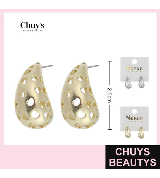 Pendientes CCB 24,5*13MM