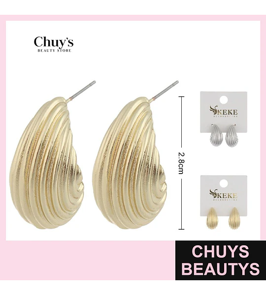 Pendientes CCB 15*27,7MM