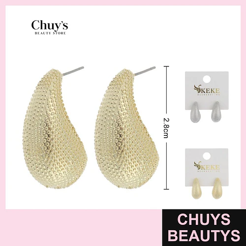 Pendientes CCB 14*28,7MM - Chuys Beautys | Chuys Beautys