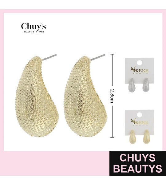 Pendientes CCB 14*28,7MM