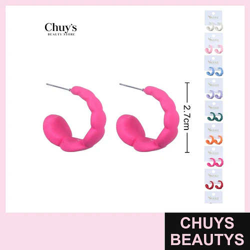Pendientes Zarcillos Colores - Chuys Beautys | Chuys Beautys
