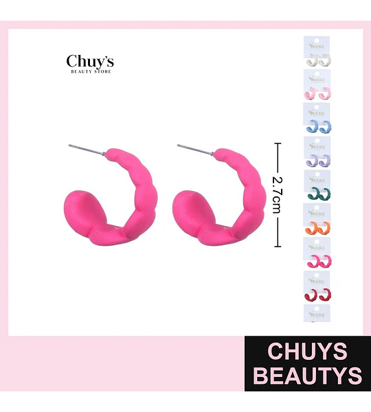 Pendientes Zarcillos Colores