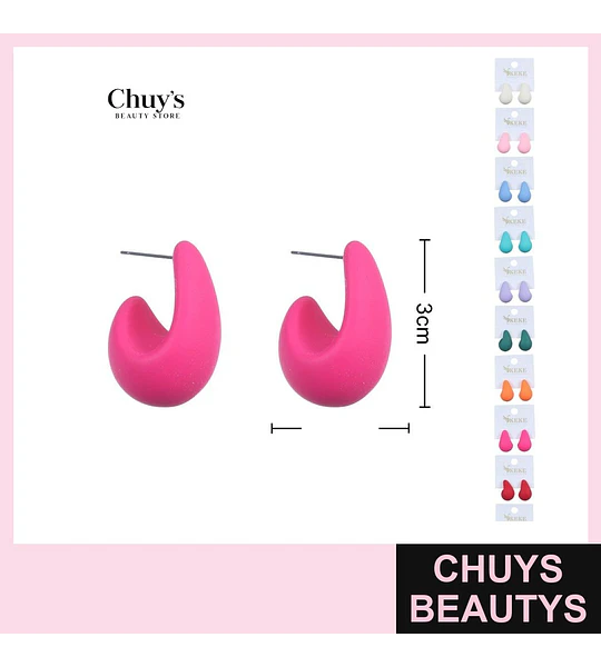 Pendientes Zarcillos Colores
