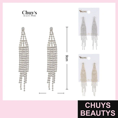 Aros con Brillos - Chuys Beautys | Chuys Beautys