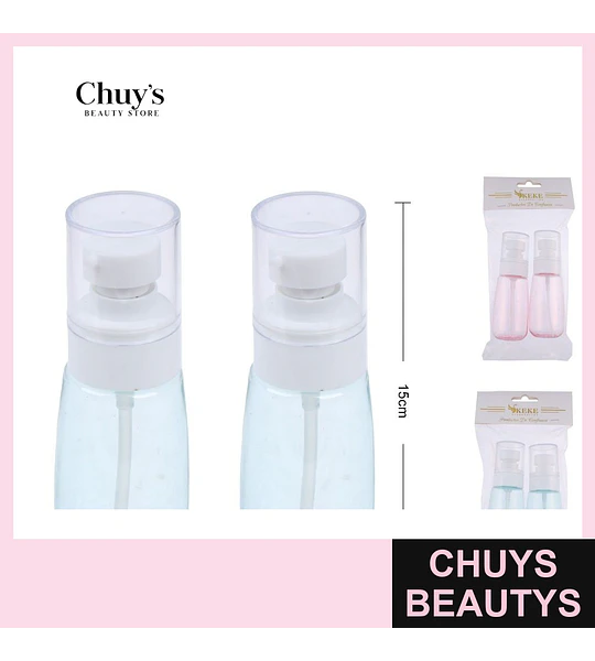 Envases dispensadores 2pcs 60ml