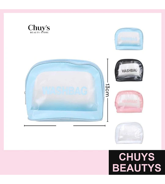Neceser Washbag Transparente