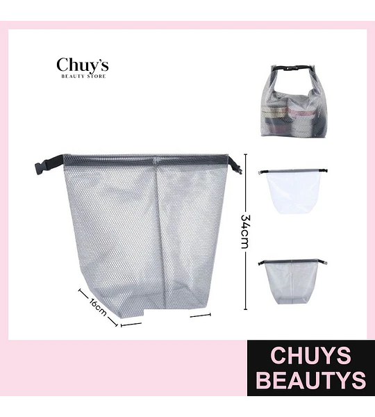 Bolso Cosmetiquero Transparente