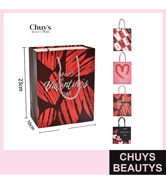 Bolsas para regalo corazón