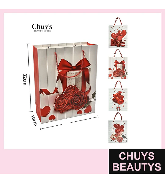 Bolsas para regalo corazón